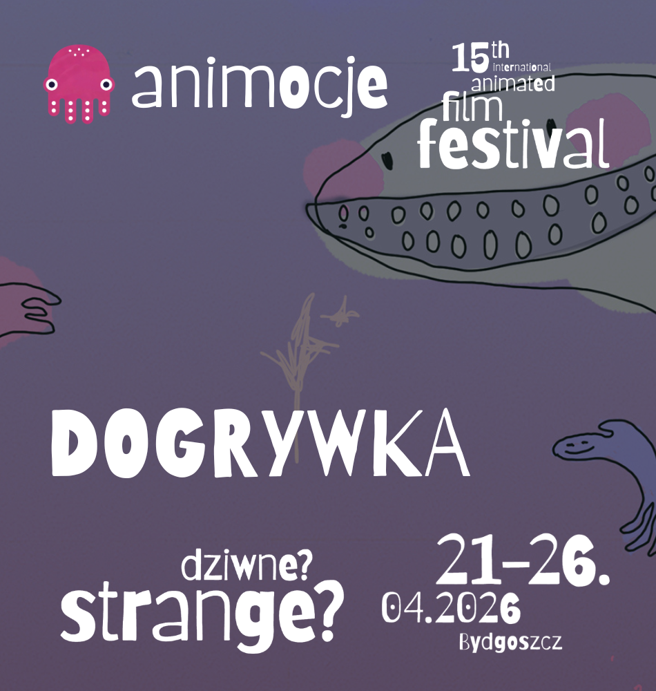 szara grafika z podwodnego świata, widać m.in. ośmiornicę, wieloryba.